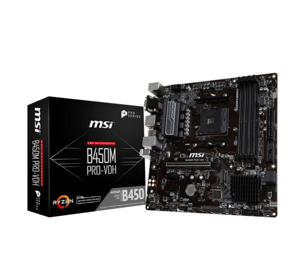 MSI B450M PRO-VDH - 441261 - zdjęcie